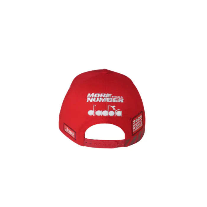 Ducati / Marc Marquez 2025 World Champion Limited Edition Baseball Cap - 25 46010