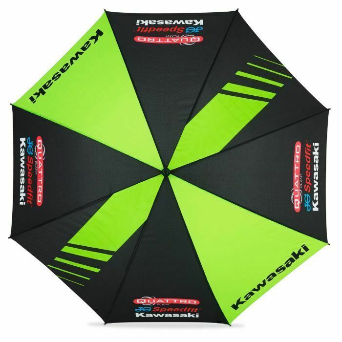 New Official Quattro Plant Kawasaki Racing Team Umbrella - 19Qk Umb
