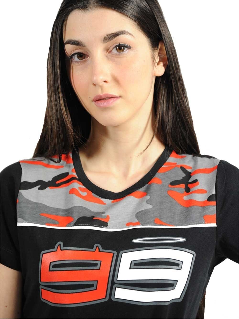 Official Jorge Lorenzo Porfuera Camo Woman's T-Shirt - 16 31209