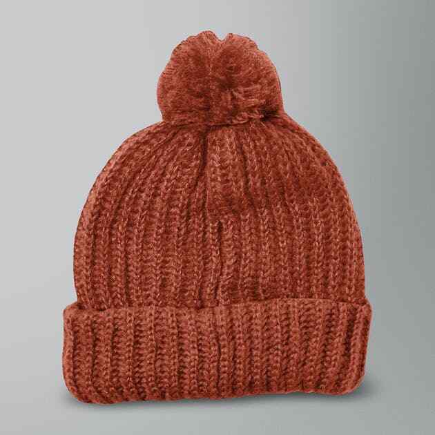 Fox Racing Womans Indio Orange Bobble Beanie - 23528-456-Os