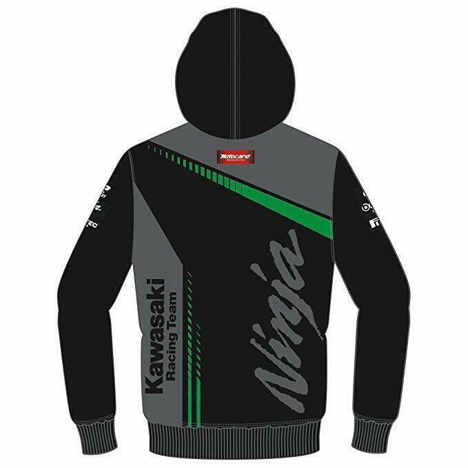 Official WSBK Monster Kawasaki Sbk Team Zipped Hoodie - 18 21505