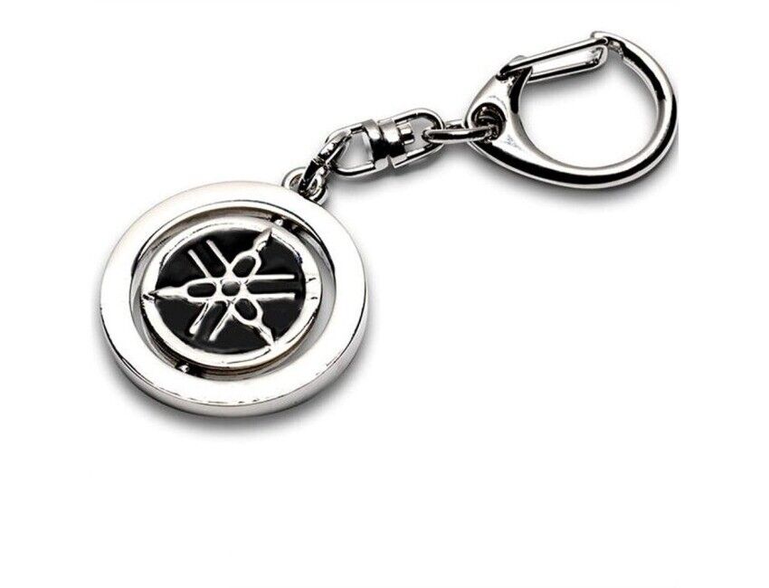 Official Yamaha Racing Metal Keychain - 18 77011