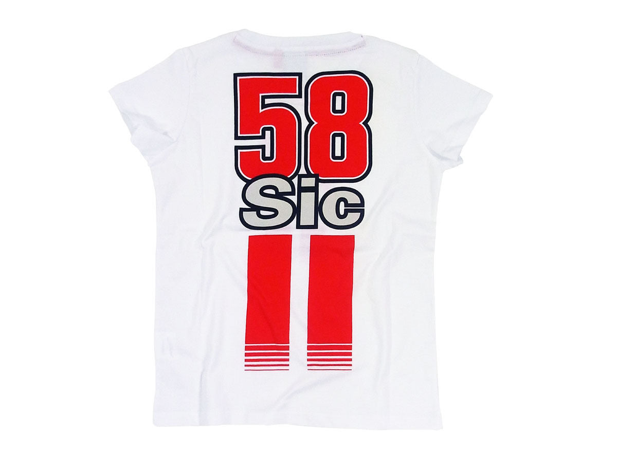 New Official Supersic 58 Kids White T-Shirt