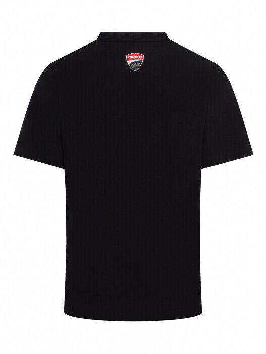 Ducati Corse Official Striped Black T'Shirt - 19 36001