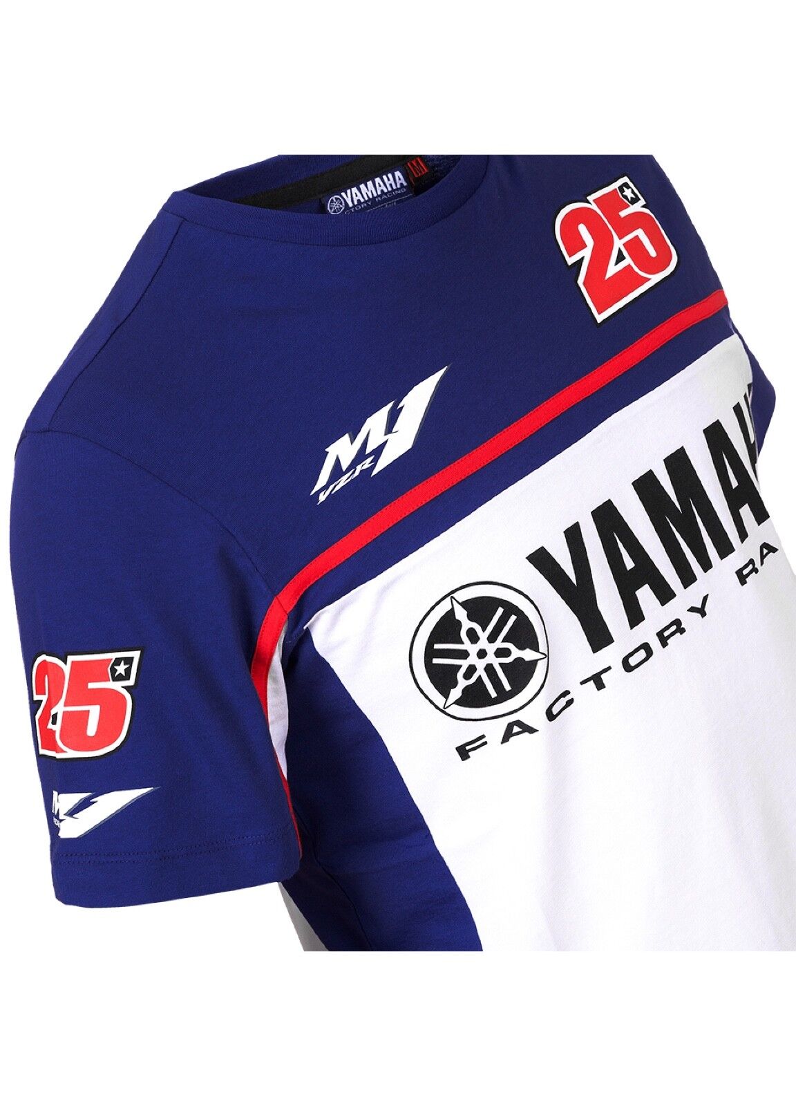 Official Maverick Vinales Dual Yamaha T'Shirt - Yvmts 276003