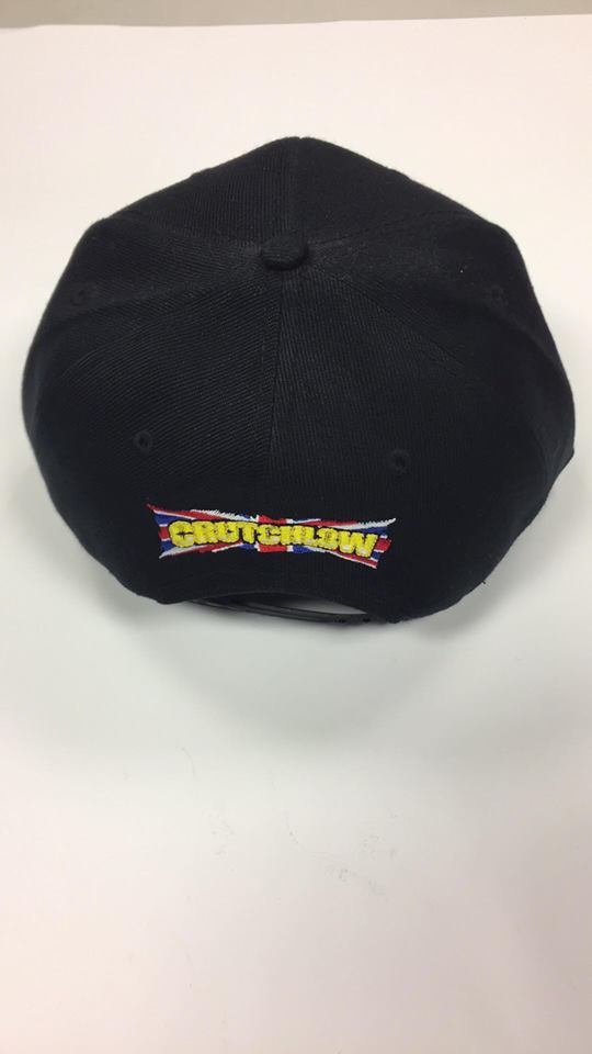 Official Cal Crutchlow 35 Flat Peak Ajustable Black Cap - 696 04