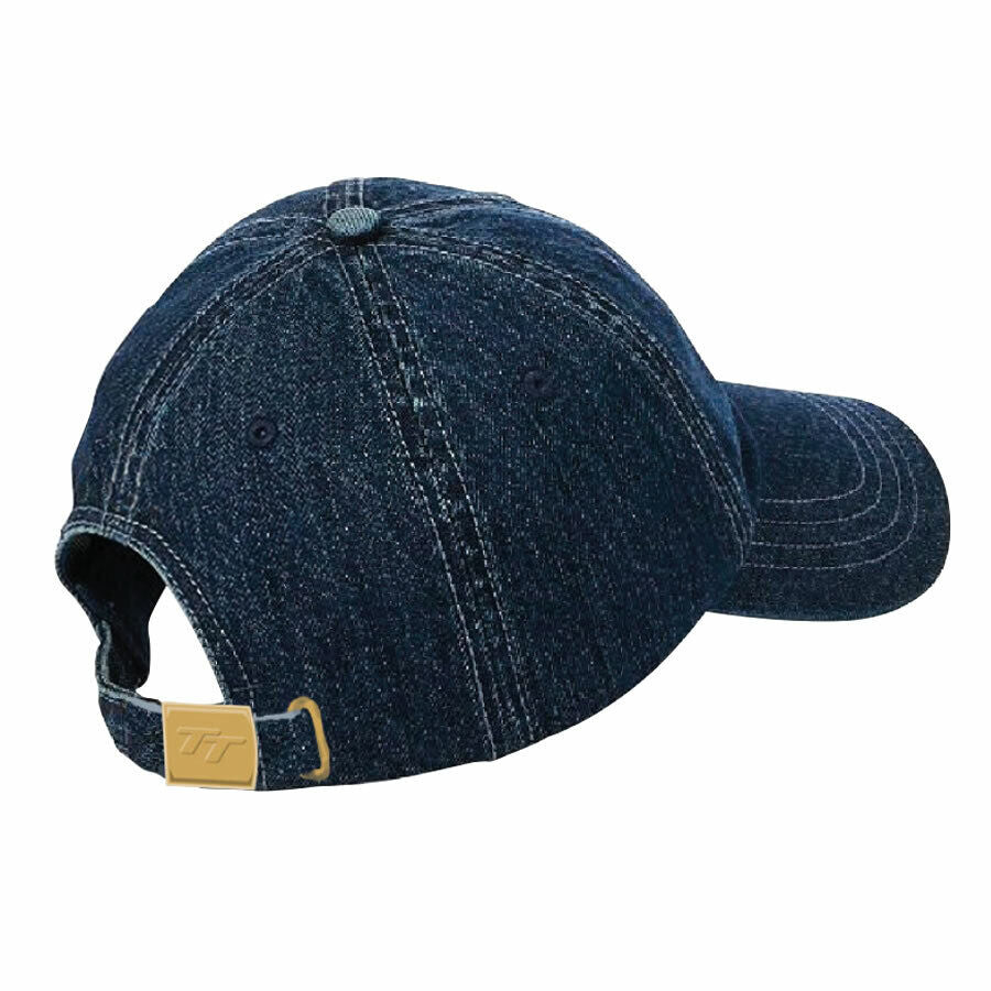 Official Isle Of Man TT Races Denim Blue Cap - 20Abc9