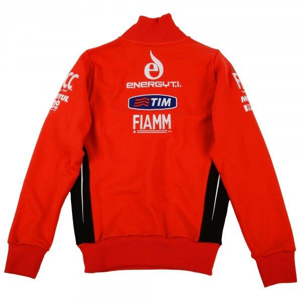New Official Team Alstare Ducati Red Kids Zip Up Fleece