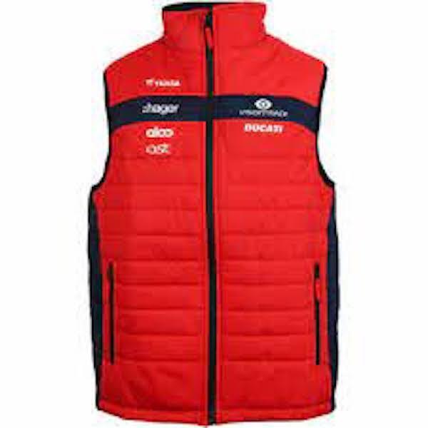 Official PBM Visiontrack Ducati Body Warmer (Gilet) - Z21BsMCEtg