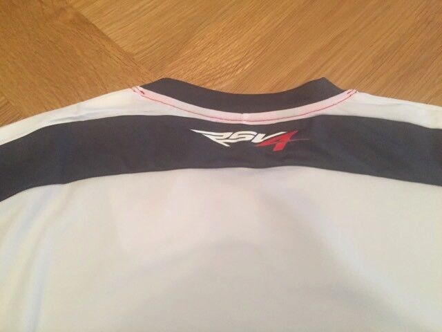 Official Aprilia Rsv4 White T-Shirt - A3Tsxxpoam