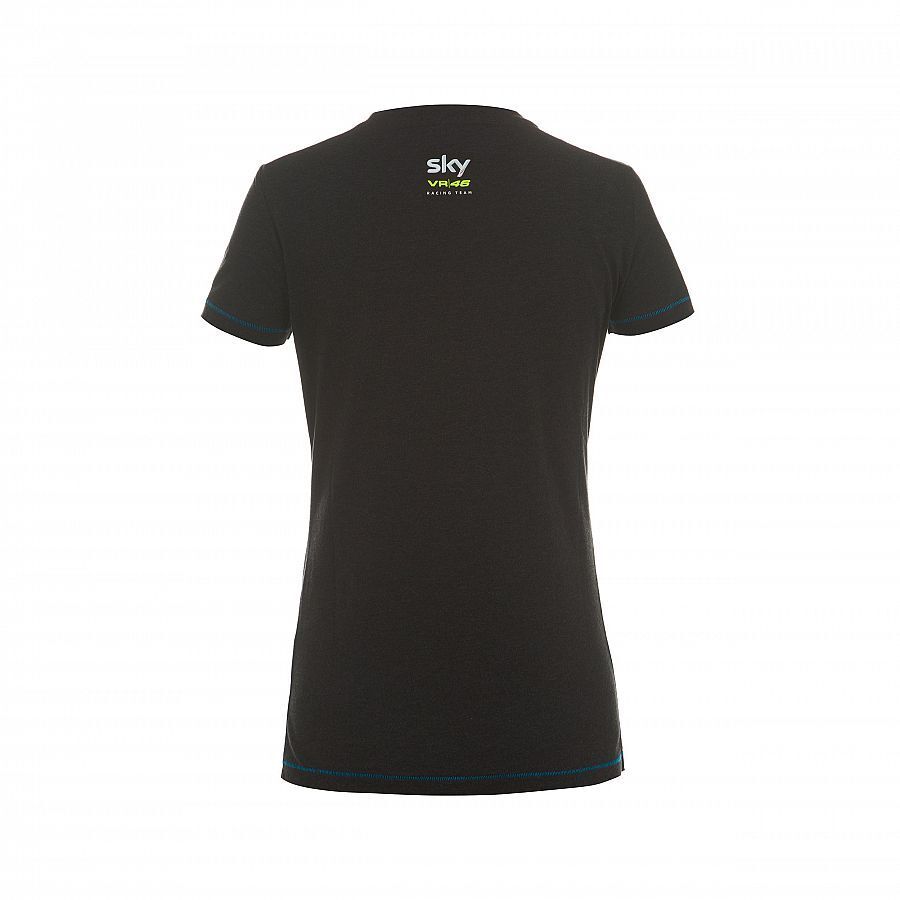 VR46 Official Valentino Rossi Italian Riders Crew Womans T'Shirt Skwts 235522Nf