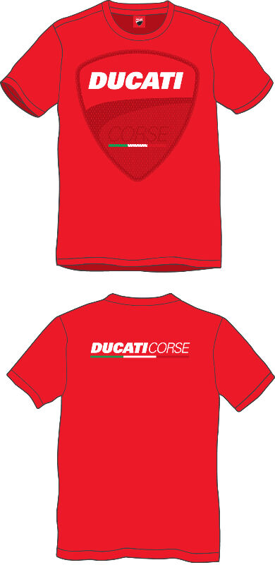 Official Ducati Corse Official Man's T'shirt - 17 36001