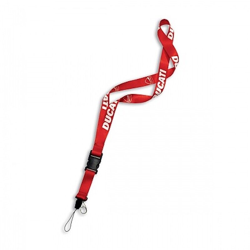 Official Ducati Laynard Red Keyring Holder