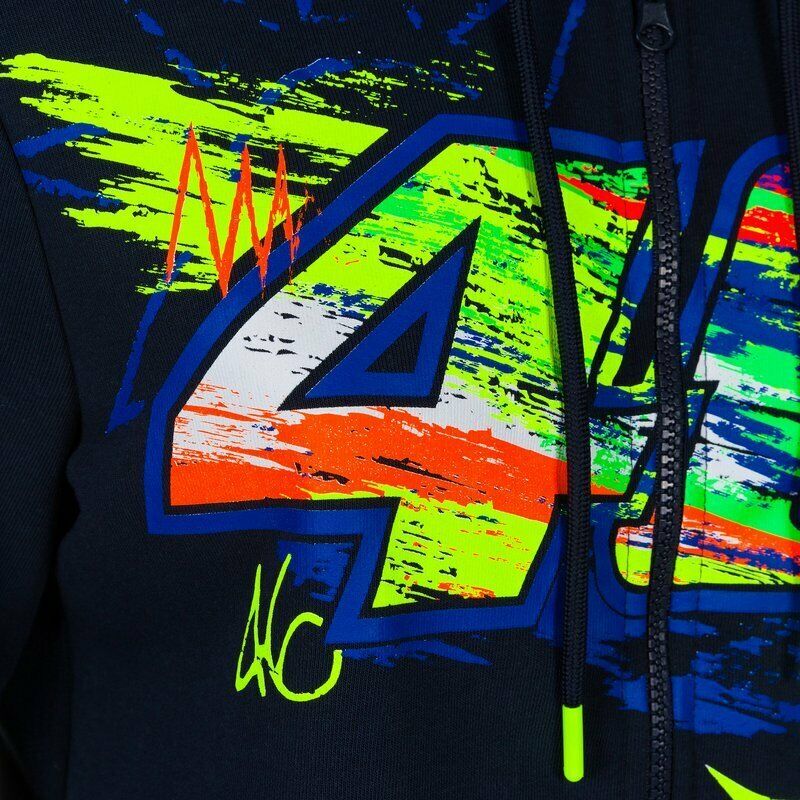 Official Valentino Rossi VR46 Winter Test Hoodie - Vrmfl 391202