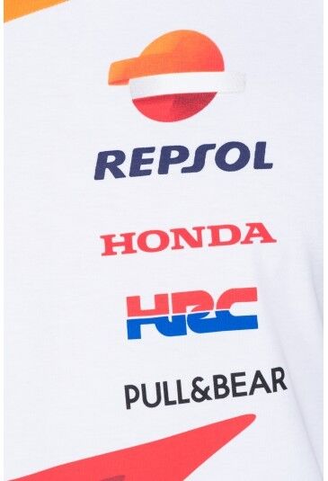 Official Repsol Honda Team White T Shirt - 17 38504