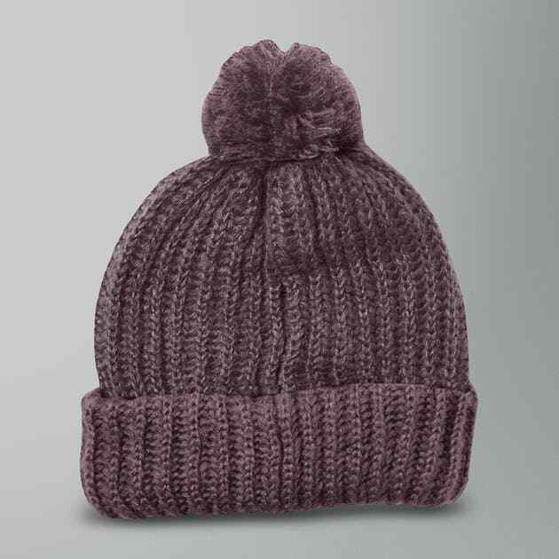 Fox Racing Womans Indio Purple Bobble Beanie - 23528-053-Os