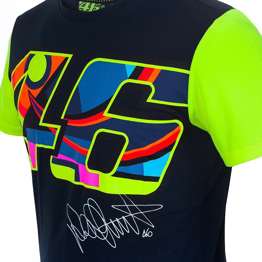 Official Valentino Rossi VR46 Blue T'shirt - Vrmts 260102