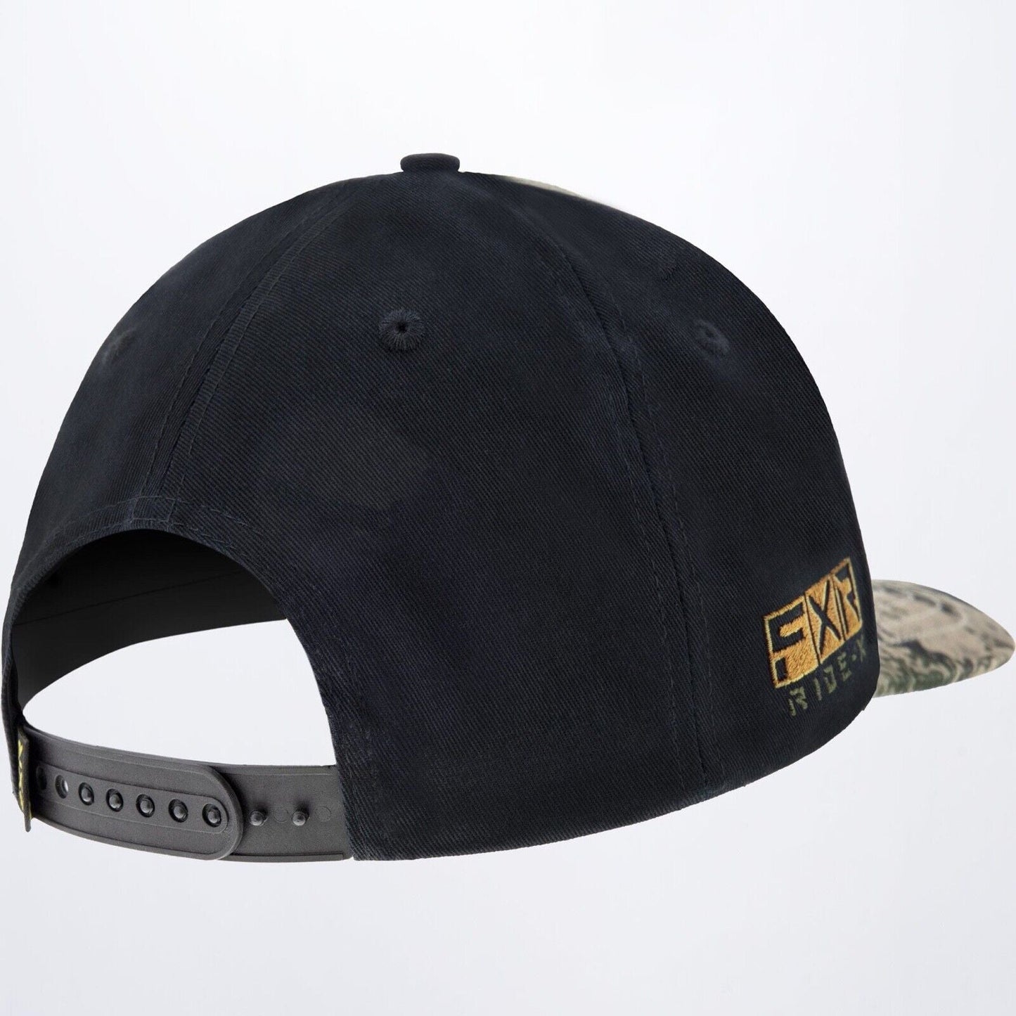 Official FXR Racing Authentic Camo / Black Cap - 221623-7610