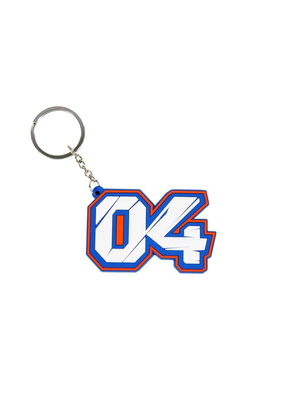 New Official Andrea Dovizioso 04 Keyring - 15 52201