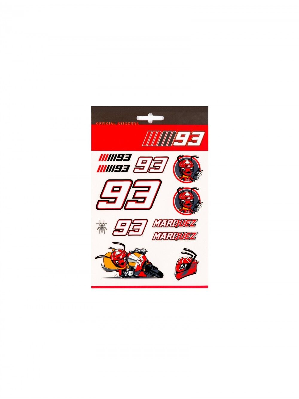 Official Marc Marquez Medium Sticker Set - 16 53086
