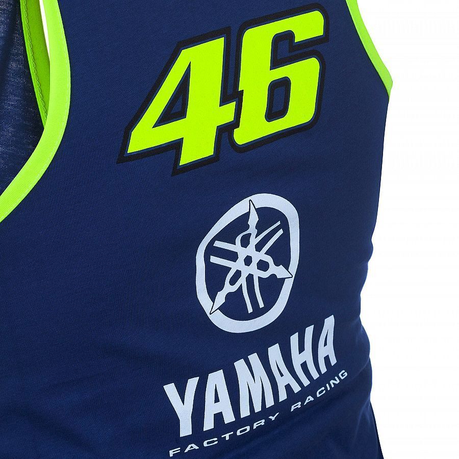 VR46 Official Valentino Rossi Womans Yamaha Tanktop - Ydwtt 273709