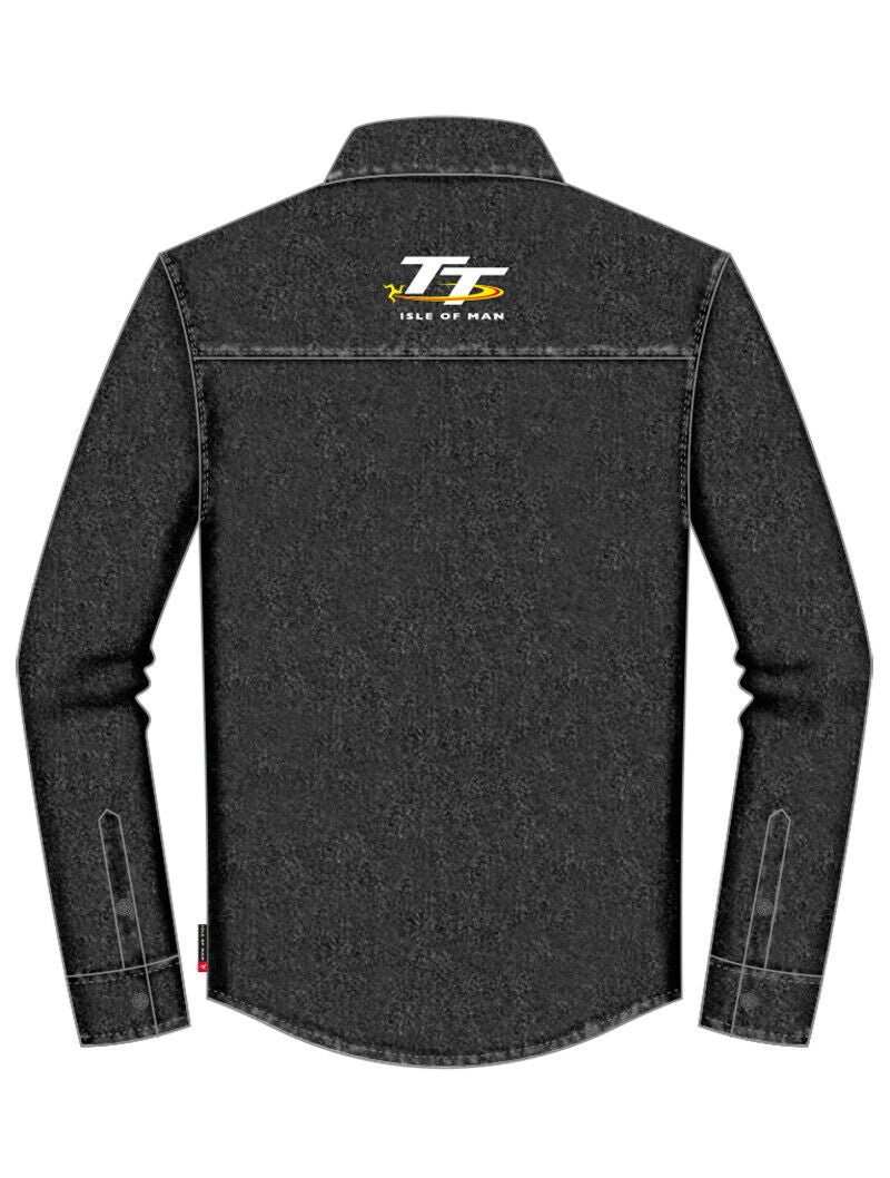 Official Isle Of Man TT Races Denim Shirt - 19