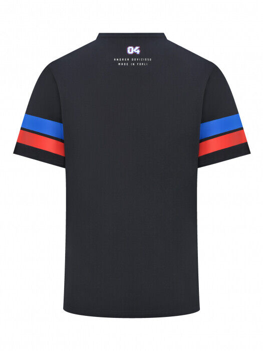 Andrea Dovizioso Official Ad 04 Desmodovi Dark Grey T'shirt - 19 32201