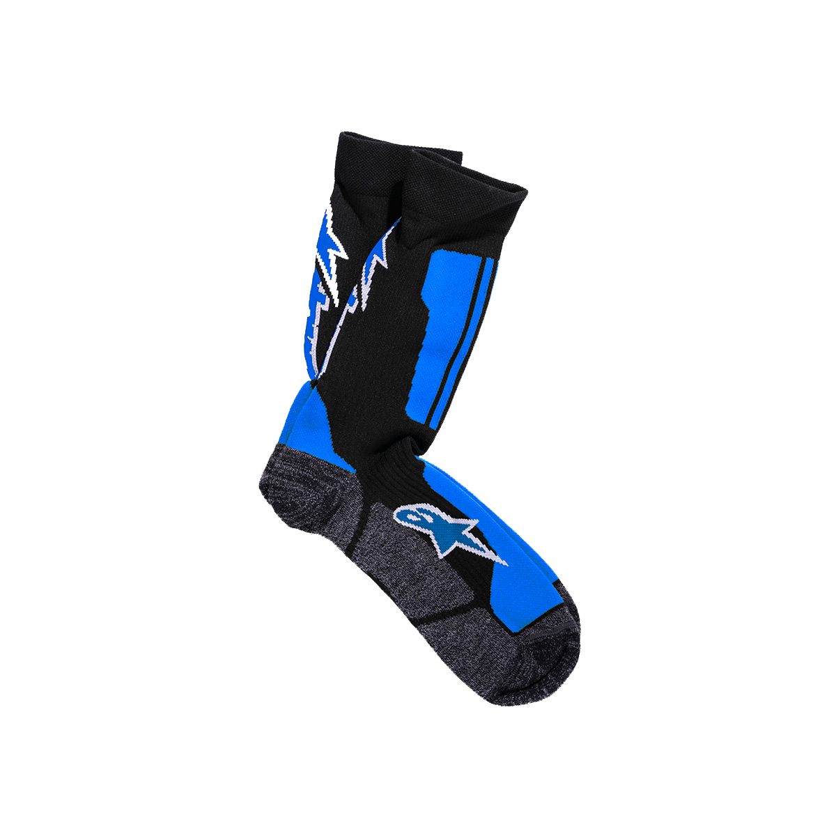 Alpinestars Crew Socks Black/Royal Blue - 1701816