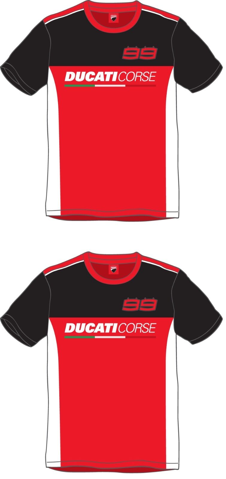 Official Jorge Lorenzo Ducati Corse T-Shirt - 17 36013