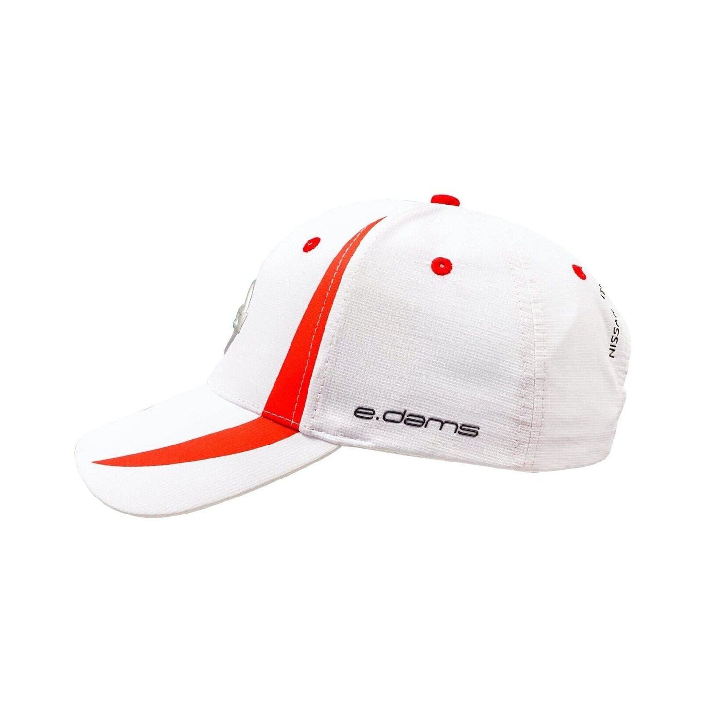 Official Nissan E.Dams White Team Cap - 10516-Fo