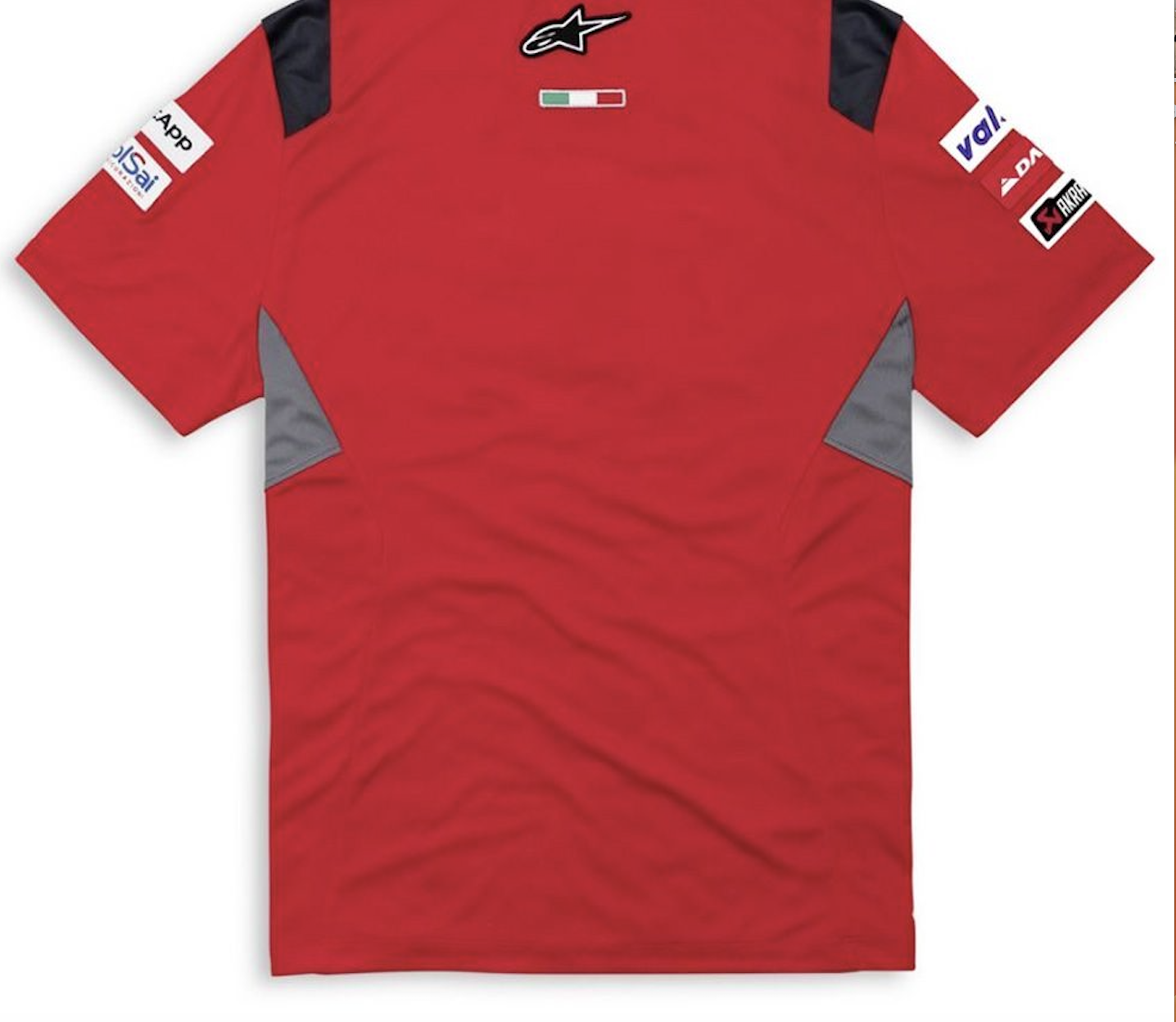 Official Ducati Lenovo Moto Gp Team T Shirt By Alpinestars - C410Dme120