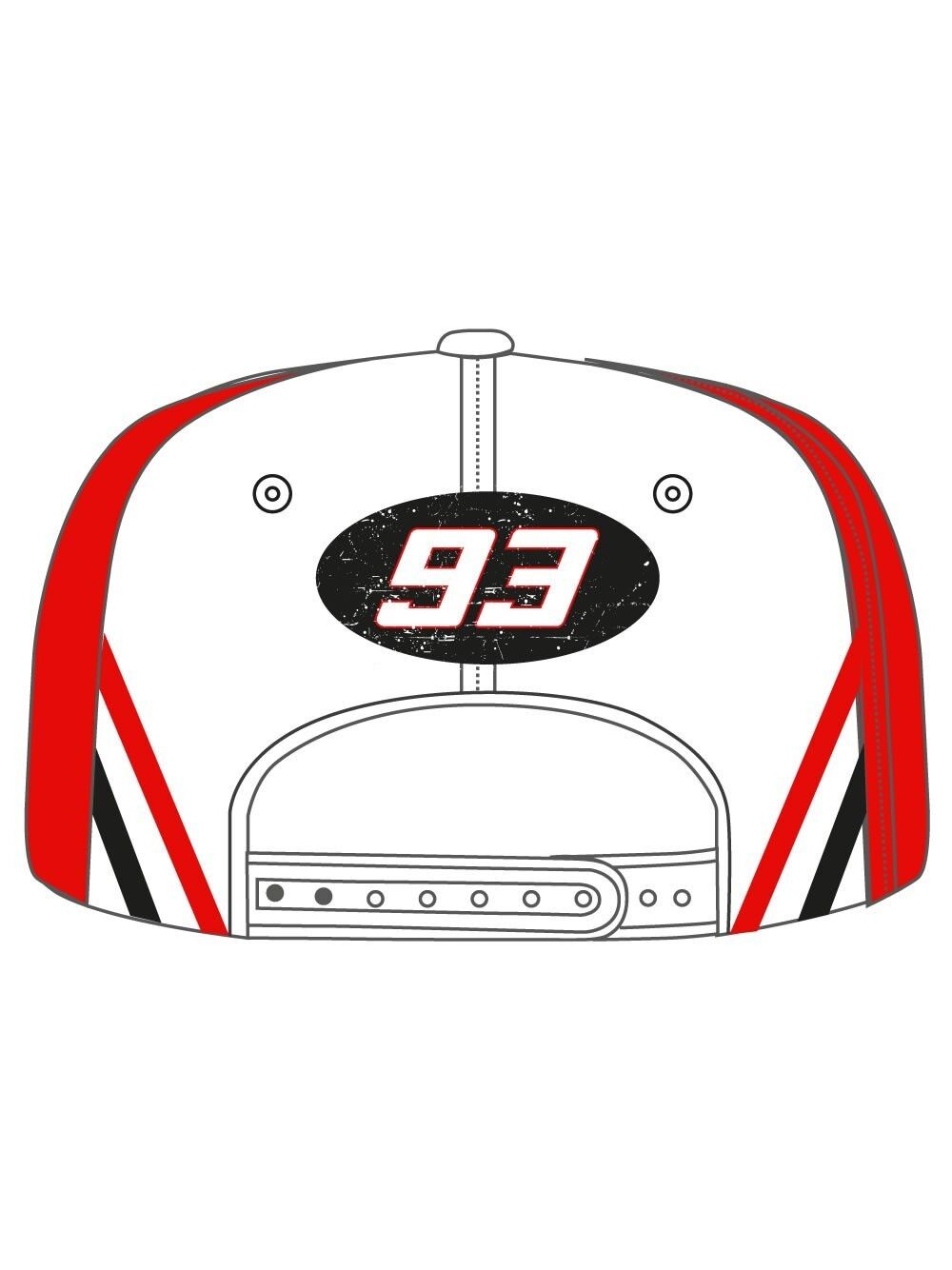 Official Marc Marquez Dirt Track Flat Peak Adjustable Cap - 16 43033