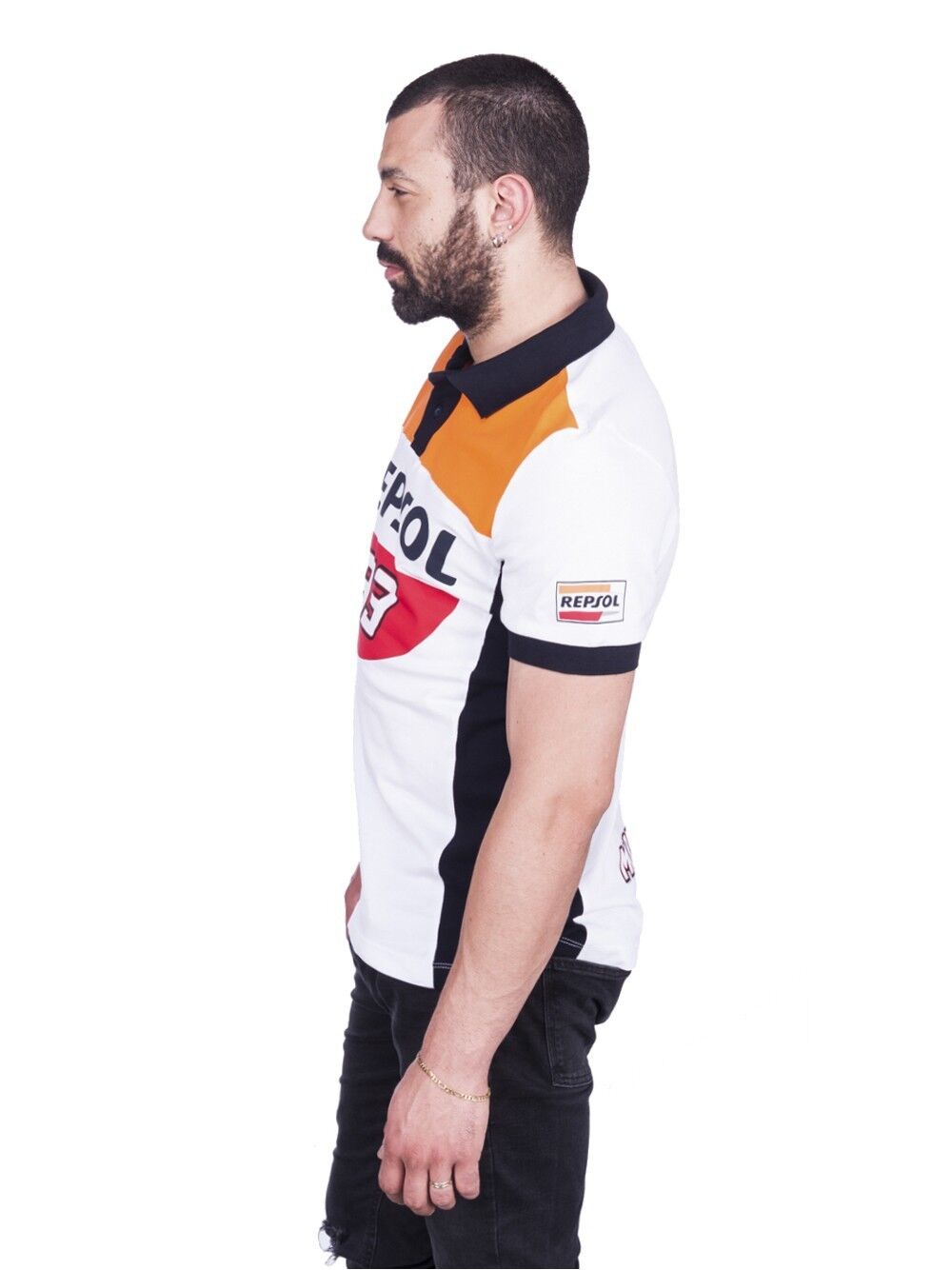 Official Marc Marquez 93 Repsol Honda Polo Shirt - 17 18502