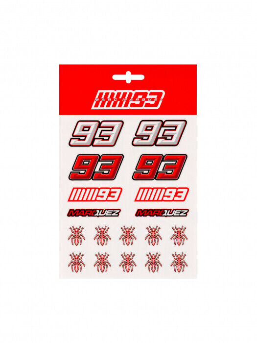 Official Marc Marquez Medium Sticker Set - 19 53007