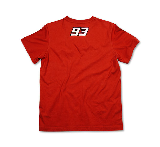 New Official Marc Marquez 93 Red T-Shirt - Mmmts 1007 07
