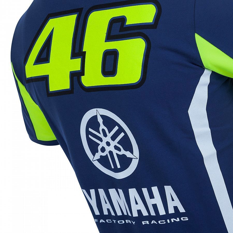 VR46 Official Valentino Rossi Yamaha Mans Polo - Ydmpo 272209