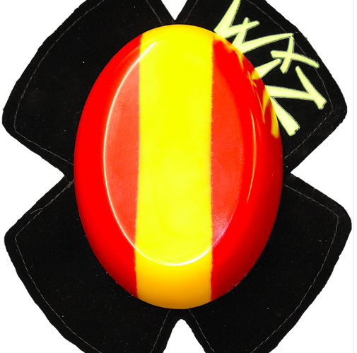 Wiz Spanish Flag Knee Sliders (1 Set)