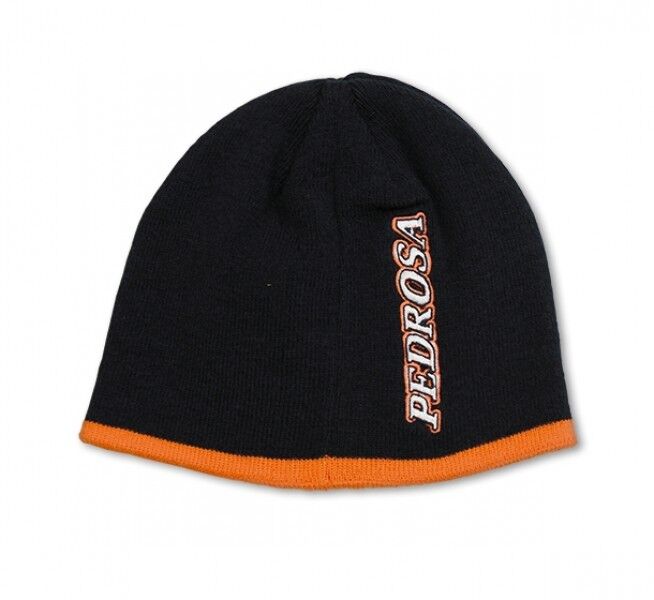 Official Dani Pedrosa 26 Navy/Orange Beanie - 762 02