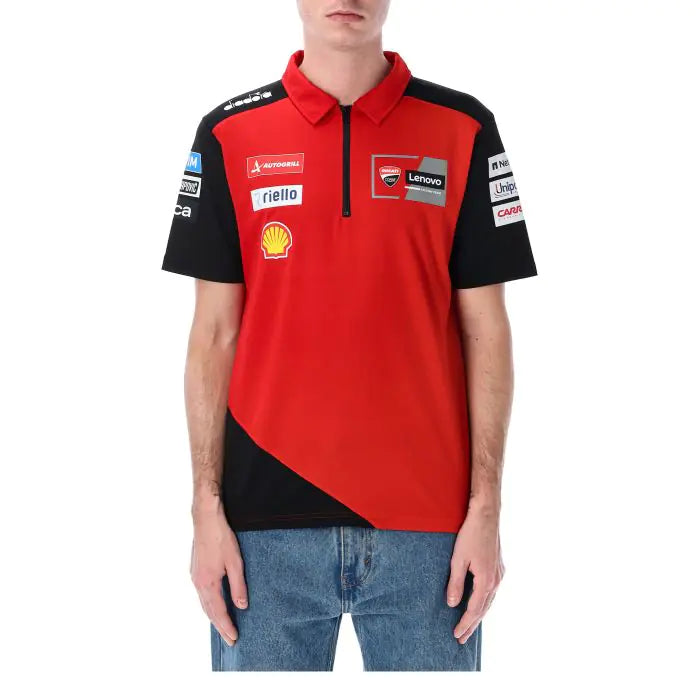 Official  Ducati Lenovo Motogp 2025 Team Polo-shirt - 25 16002