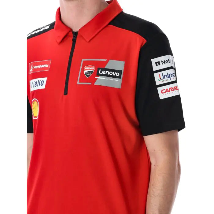 Official  Ducati Lenovo Motogp 2025 Team Polo-shirt - 25 16002