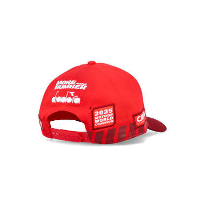 Ducati / Marc Marquez 2025 World Champion Limited Edition Baseball Cap - 25 46010