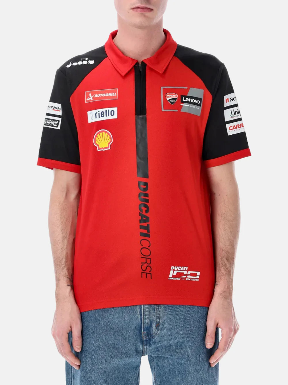 Official  Ducati Lenovo Motogp 2026 Team Polo-shirt - 26 16002