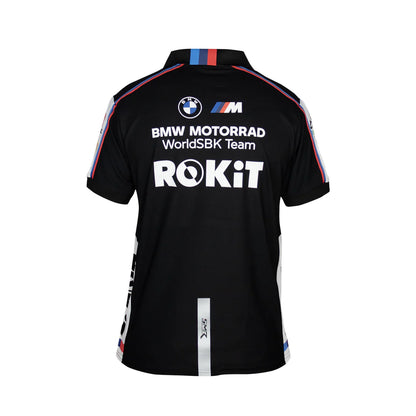 Official BMW Motorrad ROKIT WSBK SMR Team Polo Shirt - 25SMR-MZP