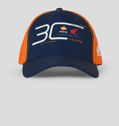Official Repsol Honda "30yrs Celebration" Baseball Cap . Special Offer