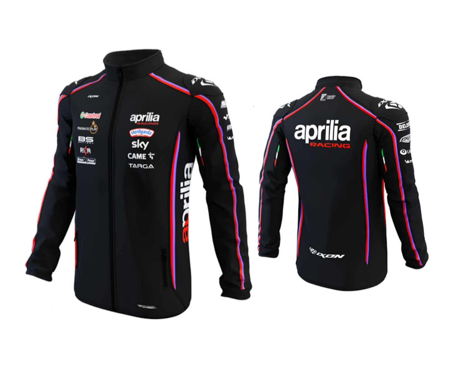 Official Aprilia Racing SF1 Team Black Softshell Jacket 25 - 105101089