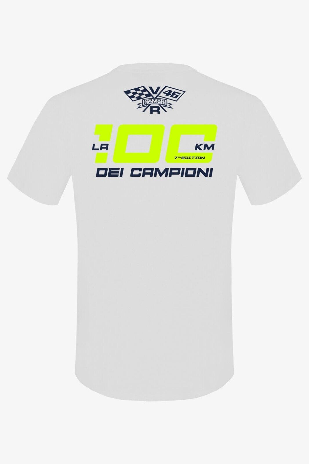 VR46 Official Valentino Rossi Moto Ranch 100km T'Shirt - VRMTS 441806