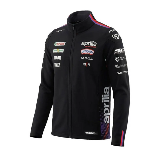 Official Aprilia Racing SF1 Team Black Softshell Jacket 26 - 105101165