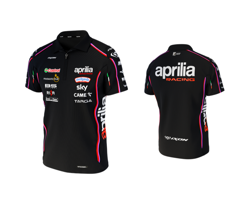 Official Aprilia Racing PO1 Team Ixon Polo Shirt 25 - 108101014