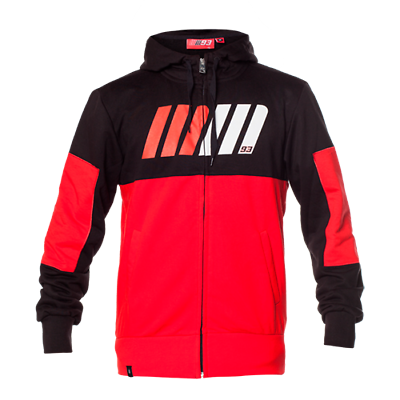 Official Mm93 Marc Marquez Black Hoodie Fleece - 17 23002