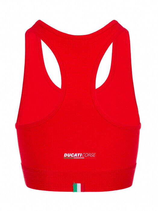 New Official Ducati Corse Womans Fitness Top - 20 36015